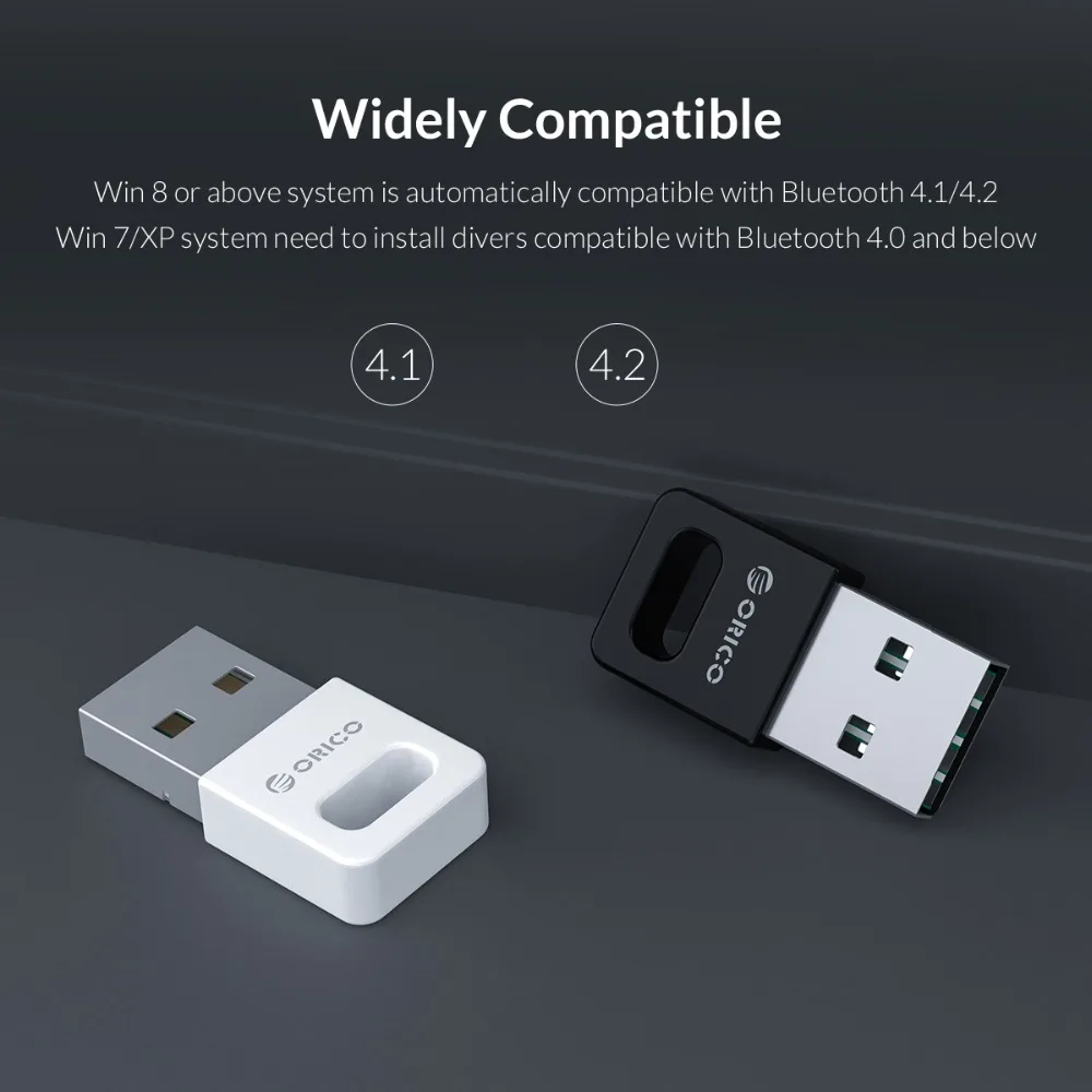 ORICO беспроводной usb-адаптер Bluetooth 4,0 Bluetooth ключ aptX музыкальный звуковой приемник адаптер Bluetooth передатчик для компьютера