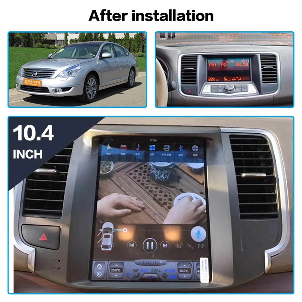 ZJCGO автомобильный мультимедийный плеер стерео GPS Радио Навигация Android экран для