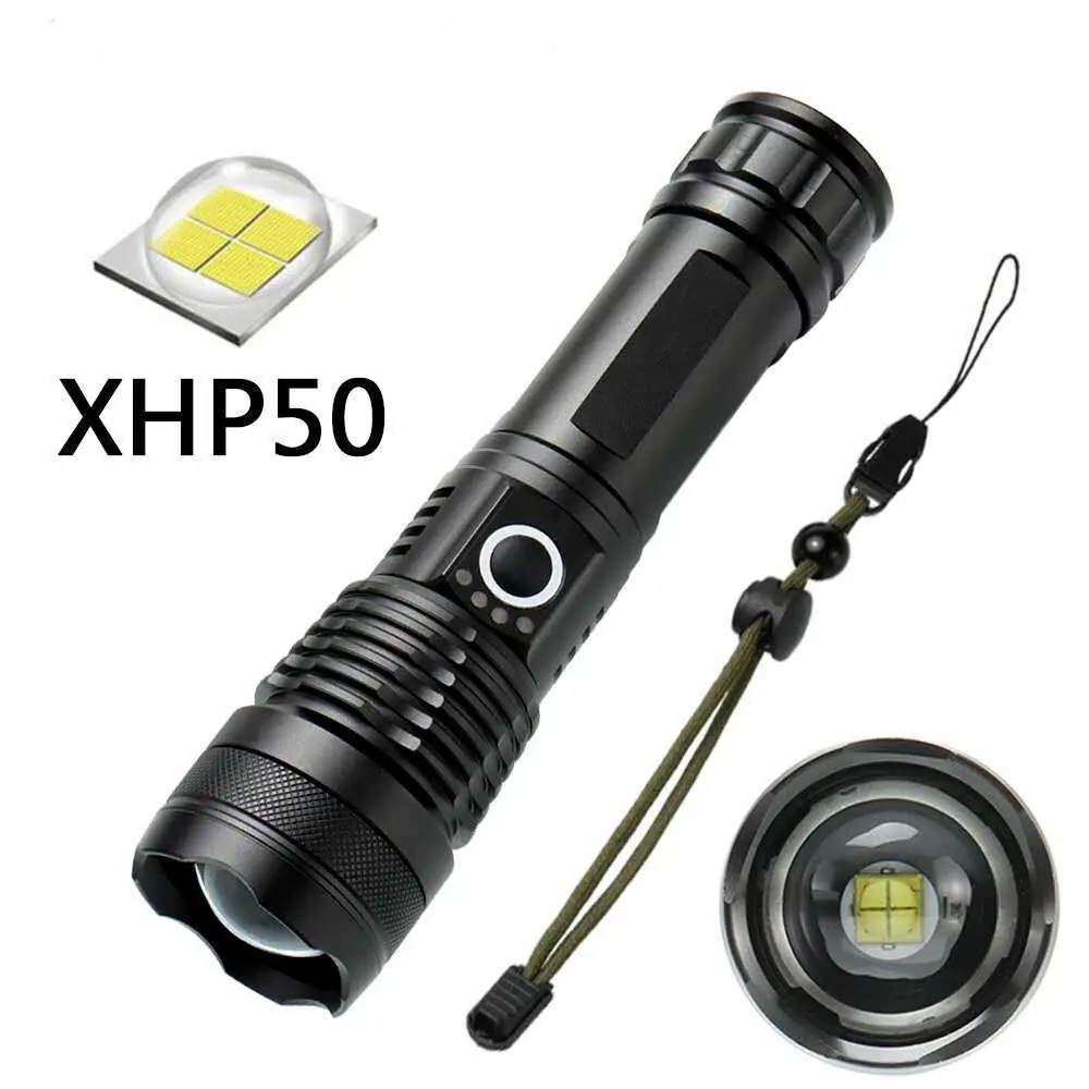 Small Flashlight Long Range Portable Lighting Camping Outdoor Rechargeable Powerful Linternas Torches BG50FF | Лампы и освещение