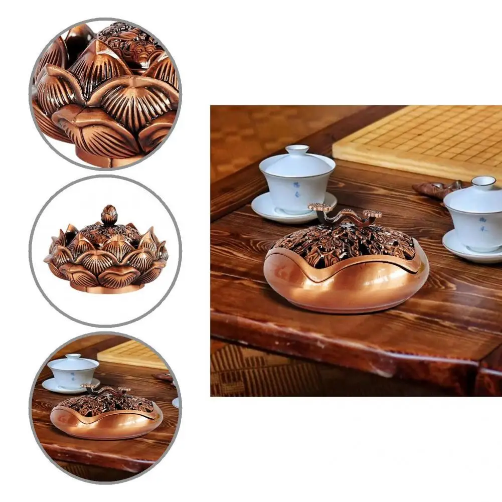

Lotus Shape Pleasant Ambience Relax Your Body Incense Burners for Gift