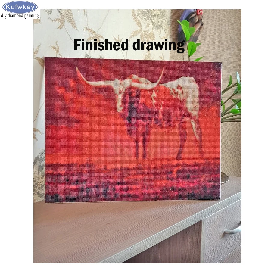 

3D Mosaic Diamond Embroidery Moon Planet And Animals Elephant Family DIY Diamond Painting Full Square 5pcs Home Decoration A113