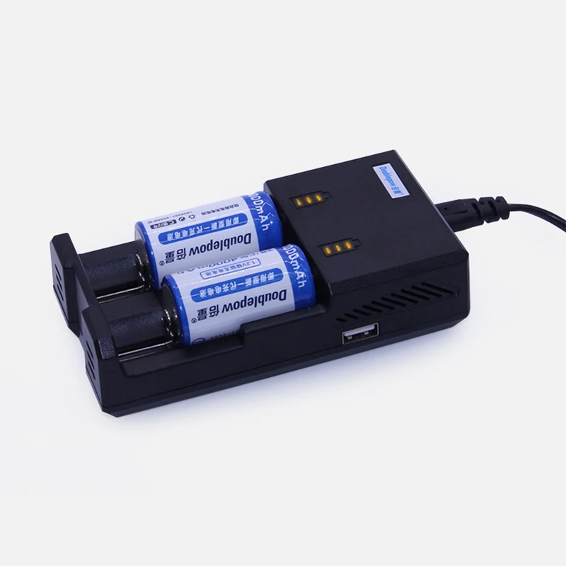 Universal 2 Slot Battery Charger for AA/AAA Batteries Portable Smart Intelligent 18650 For Rechargeable Li-ion | Электроника