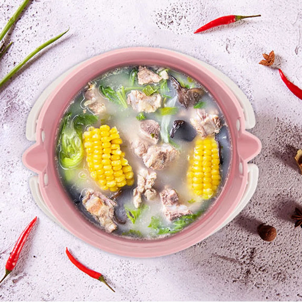 Портативная Складная Пароварка горячий горшок мини-Сковорода для приготовления