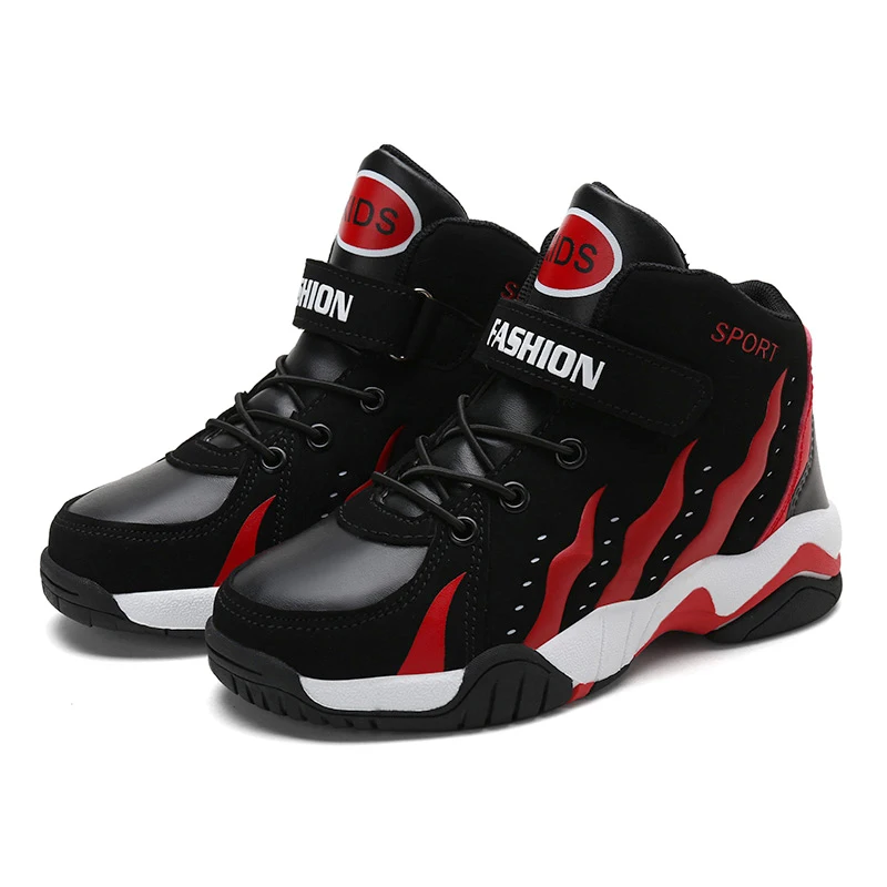 Баскетбольные кроссовки для мальчиков мягкая нескользящая подошва дышащие