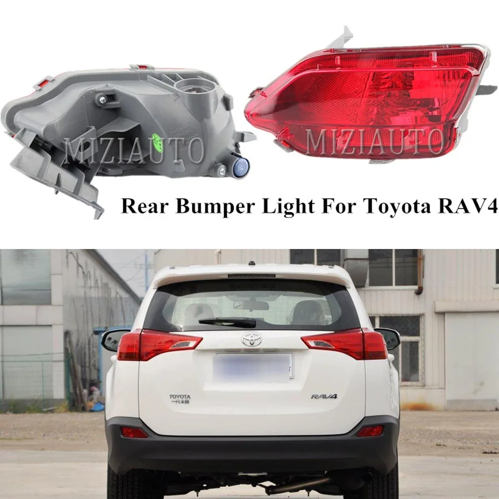 

Левый Правый задний бампер для Toyota RAV4 2013 2014 2015 стоп-сигнал задний светоотражатель сигнала поворота Автомобильные аксессуары