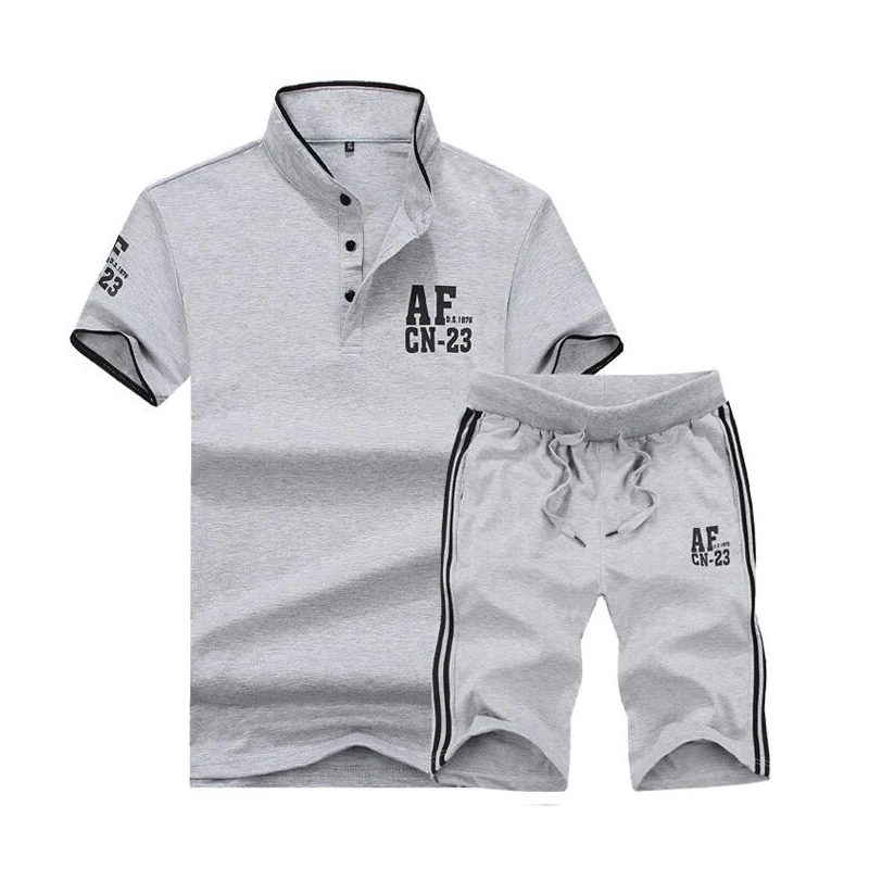 

Футболка мужская с коротким рукавом и шортами, в стиле ретро