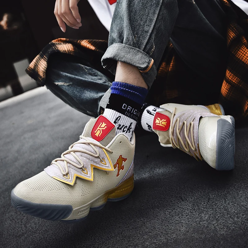 Men Jordan Basketball Shoes Cushioning Men's Basketball Sneakers Lebron Basketball Shoes Breathable Outdoor Combat Boots