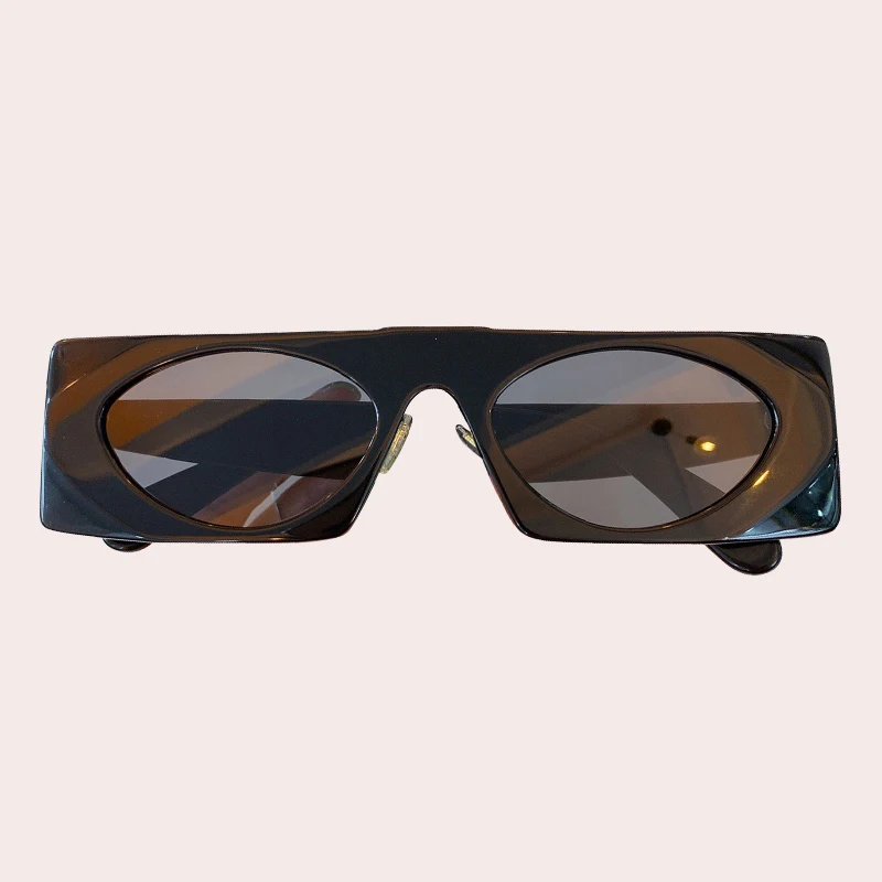 No.5 sunglasses Прямоугольные Солнцезащитные очки женские с фирменной коробкой ацетатная оправа Винтажные Солнцезащитные очки женские - Цвет линз: No.5 sunglasses