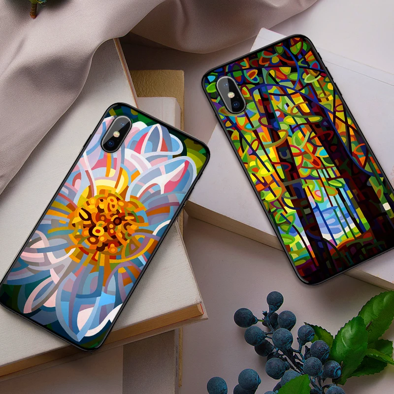 Для Xiaomi Redmi 7A K20 pro 6 Note 5 8 Pro 7 4X 5A 16G 32G GO чехол для масляной живописи | Мобильные
