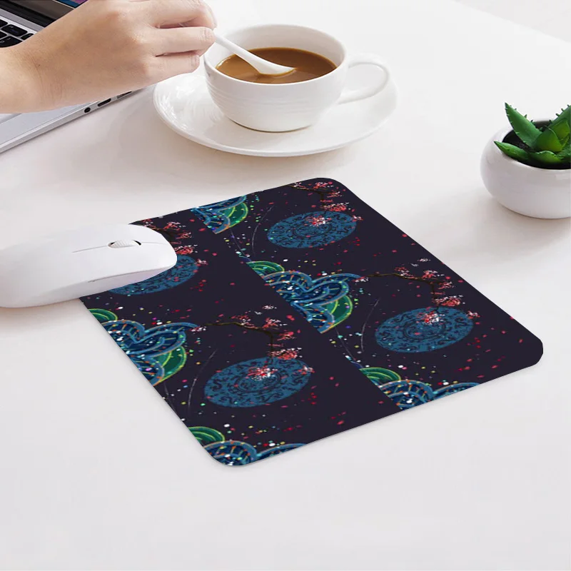 

Small mouse pad notebook pad customizable game non-slip keyboard mat home office computer desk mat wear-resistant and washable