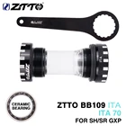 Керамический подшипник ZTTO BB109 ITA70 ITA 70 MTB, наружные подшипники, нижние кронштейны BB для 24 мм BB 22 мм GXP, кривошипный подшипник
