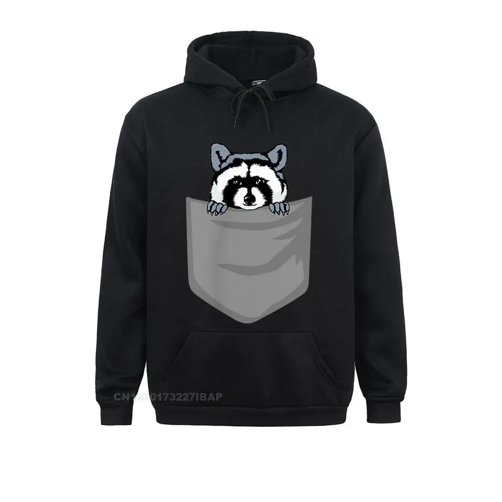 Pocket Raccoon For A Funny Raccoon In Your Pocket Fan Group Hoodies NEW YEAR DAY Men Sweatshirts 3D Printed Clothes Fitted