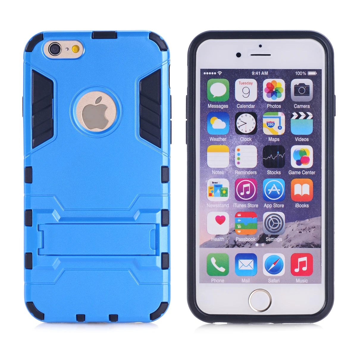 Панцири чехол для iPhone 5C Heavy Duty гибридный жесткий мягкий прочный силиконовый