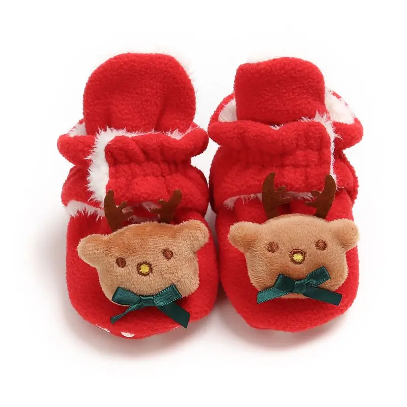 Botas de nieve para beb&eacute;s reci&eacute;n nacidos, ni&ntilde;as, ni&ntilde;os, botas de cuero de invierno, zapatos de fondo suave para beb&eacute;s, botas de abrigo de PU 0- 18M-3