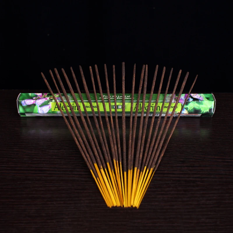 

GR Alecrim Flavor Aroma India Incense Sticks,Aromatic Indoor Fragrance Home Living,Relaxing,Stress Relief,Meditation,Refreshing