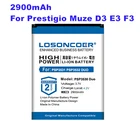 Аккумулятор LOSONCOER 2900 мА  ч, PSP 3530, для Prestigio Muze D3, E3, F3, PSP 3530, DUO, PSP 3530DUO, PSP 3531, PSP 3532, DUO, Muze A7, PSP 7530 DUO