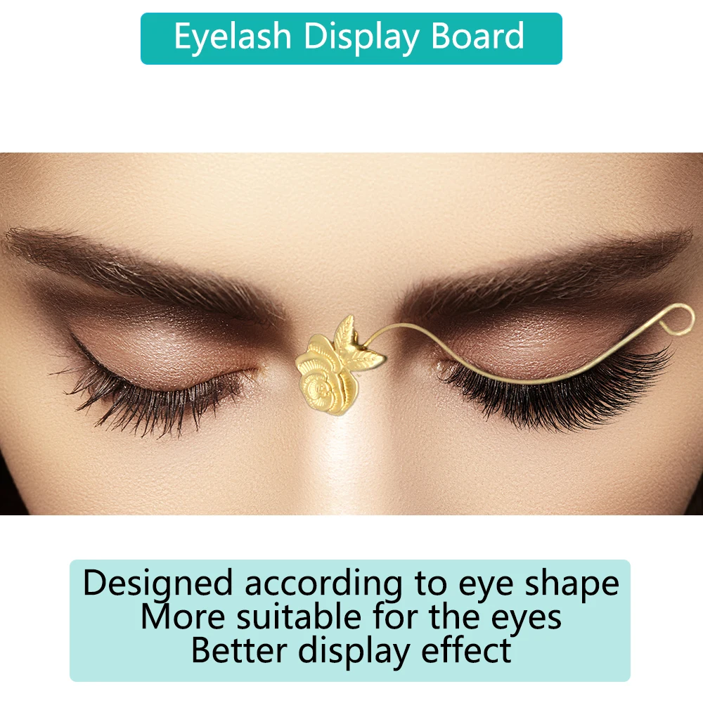 Накладные ресницы примерный эффект вспомогательный поддельный держатель ресниц
