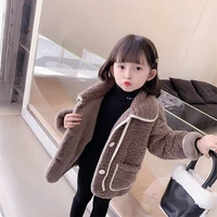 girls babys kids coat jacket outwear 2022 new arrive thicken spring autumn cotton teenagers overcoat top tracksuits high qualit