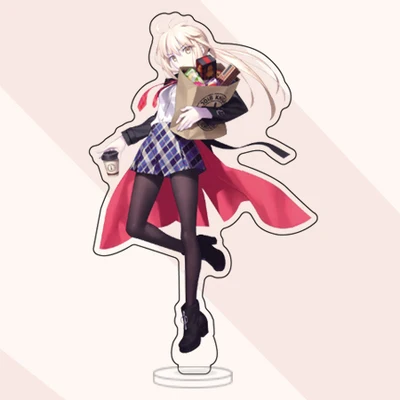 Фигурка для стола из акрила с моделью меча Fate/Grand Order Okita Souji Artoria Pendragon Sbaer Nero Claudius BL.