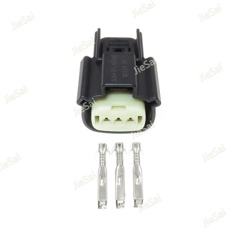 3 Pin 33471-0301 Automotive Car Steering Wheel Booster Pump Plug Electrical Wire Harness Connector For Ford Mondeo