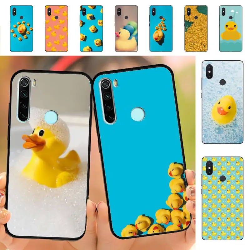 

YNDFCNB Little yellow duck Phone Case for Redmi Note 8 7 9 4 6 pro max T X 5A 3 10 lite pro