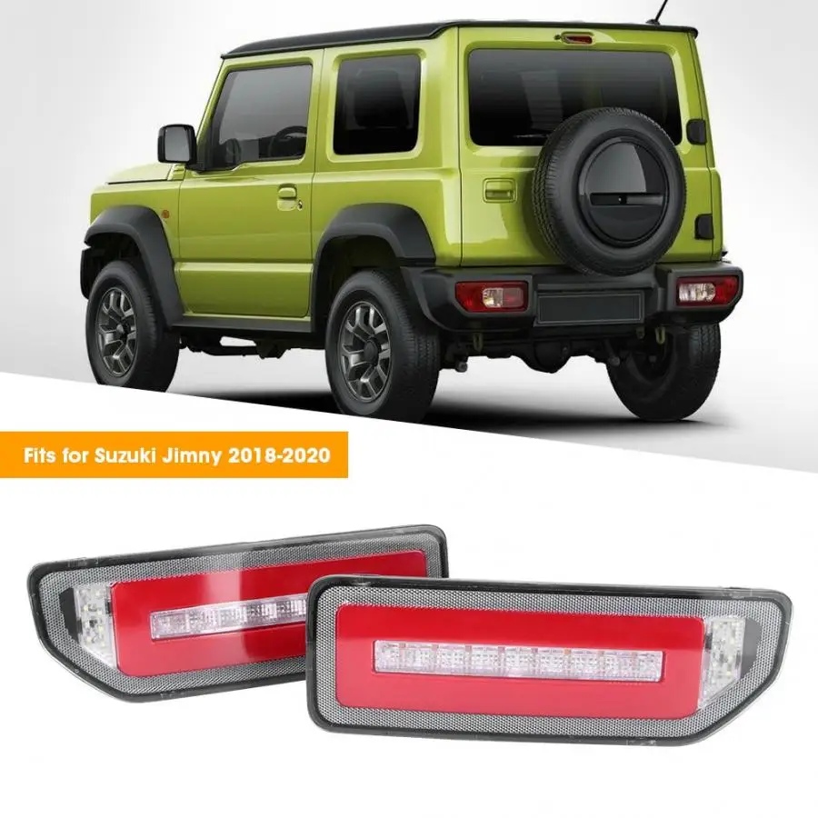 Светодиодный стоп сигнал для автомобиля 1 пара 12 В 3 цвета Suzuki Jimny 2018 2019 2020