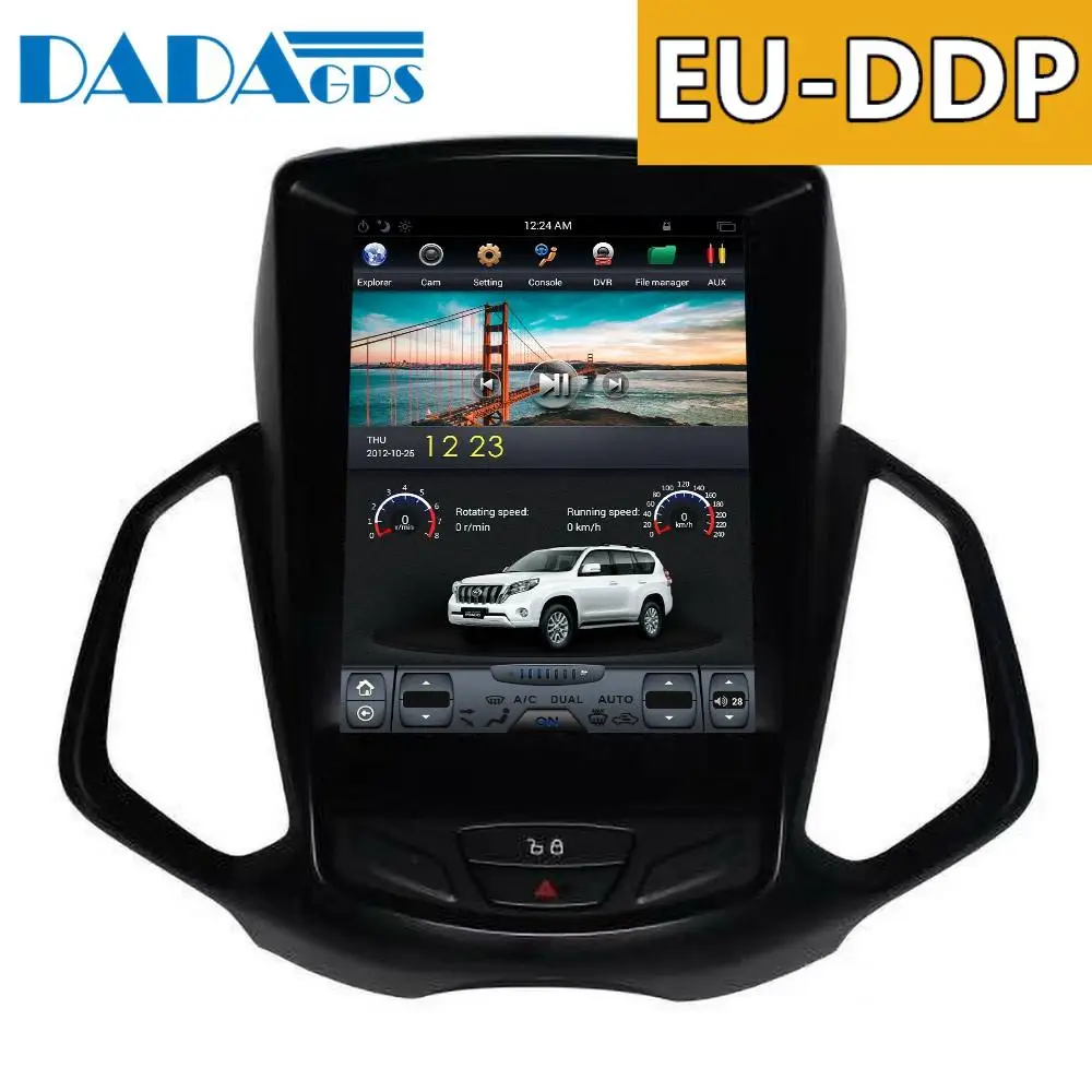 

Автомобильный мультимедийный радиоплеер tesla, Android, 2 ГБ + 64 ГБ, для FORD EcoSport 10,4, 2013, 2014, 2015, 2016, 2017, GPS-навигация без DVD, 2018 дюйма