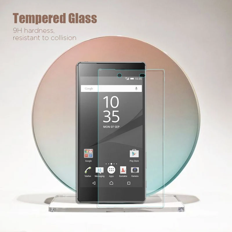 Защитное стекло для экрана Sony Z1 Z2 Z3 Plus Z4 Z5 Premium HD закаленное 9H Compact|Защитные стёкла
