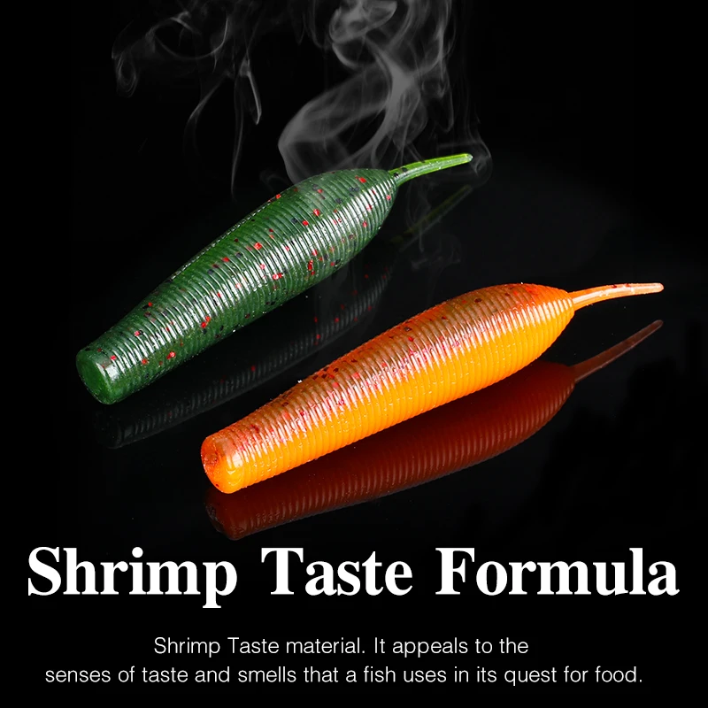 Приманка рыболовная силиконовая 96 5 мм без грузила | Спорт и развлечения