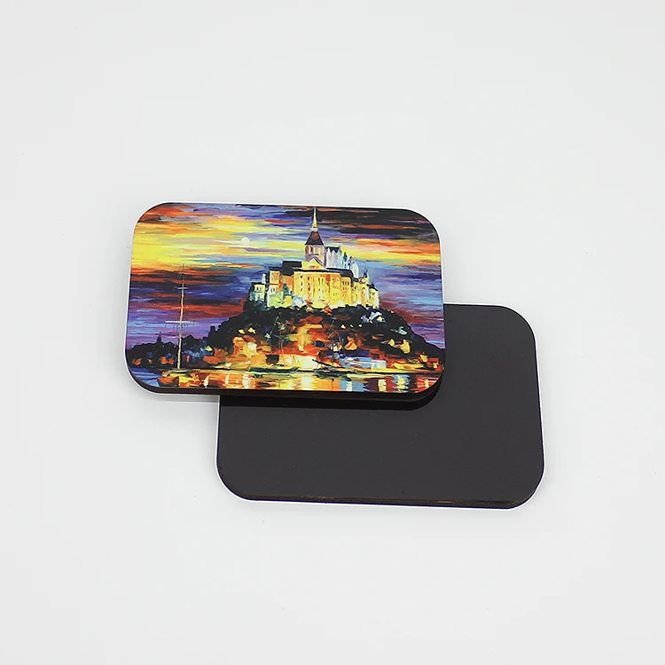 15 шт./лот сублимационные пустые DIY Магниты На Холодильник Деревянный Прямоугольник МДФ наклейка на холодильник Творческие магниты подарок на день рождения