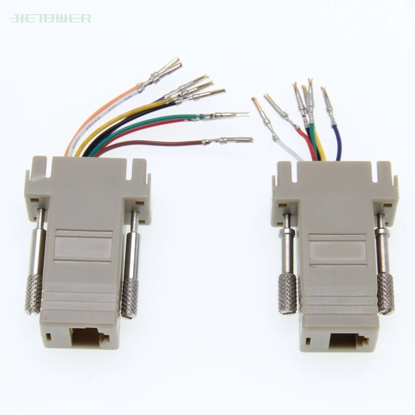 DB9  RJ12 RJ45  DB9  RJ45 DB9  RJ12       9-