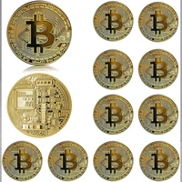 metal commemorative coin customizationwholesale bitcoin badges foreign trade for virtual currency