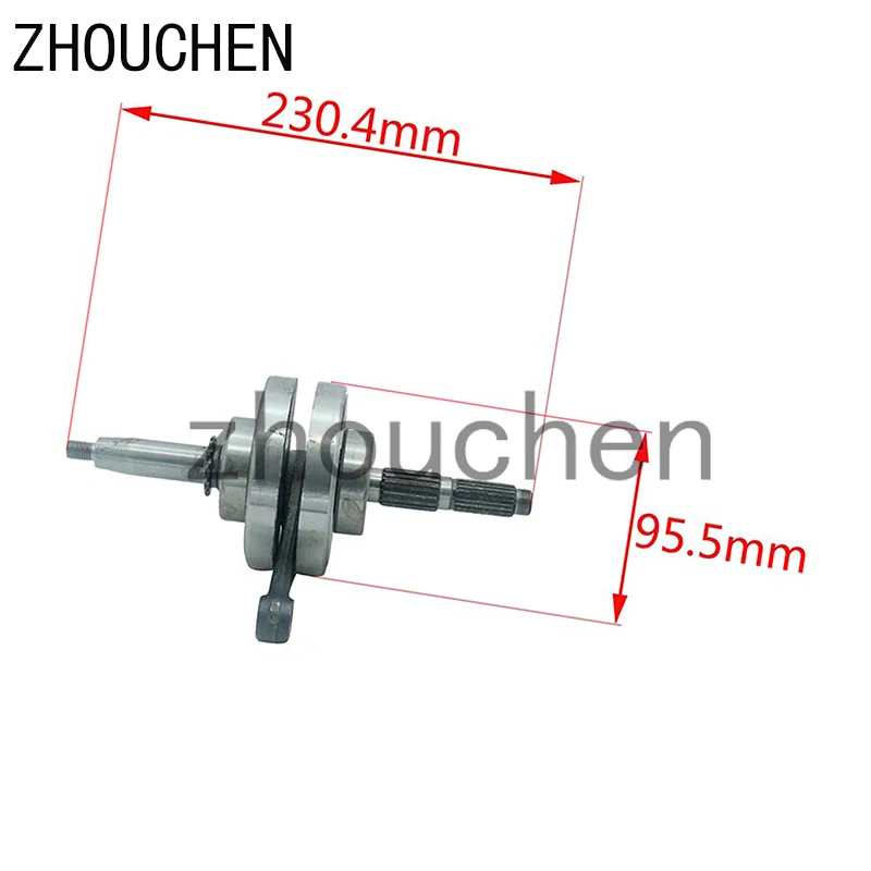 

Motorcycle crankshaft for Lifan LF 140cc Kick Start horizontal Engine ATV QZ-104