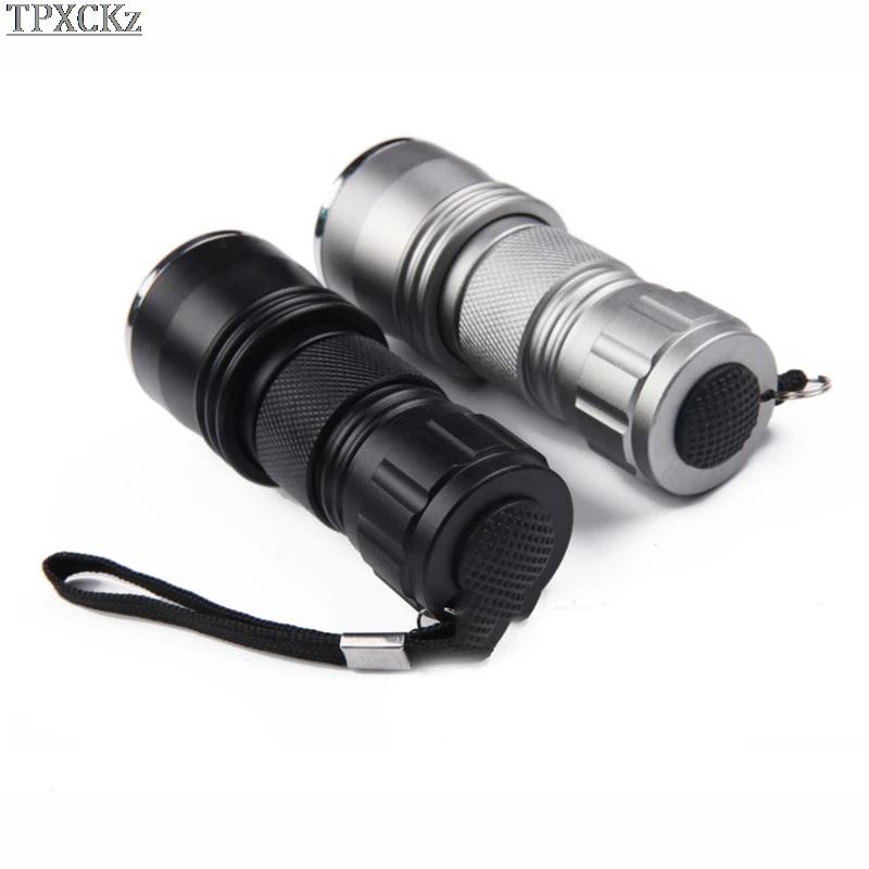 

UV Flashlight 21LED 12LED UV Light 395-400nm LED UV Flashlights linterna torch