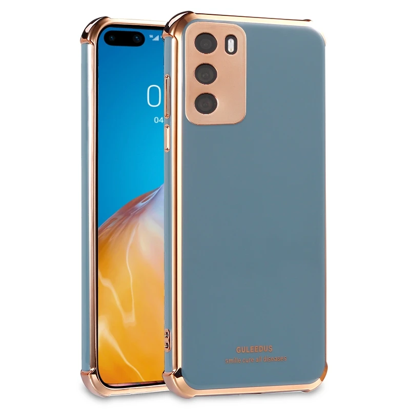 

Case for Huawei P40pro plus P40 MATE30 PRO P30 Drop-Resistant Tuning Plating Shell Protection Phone Case