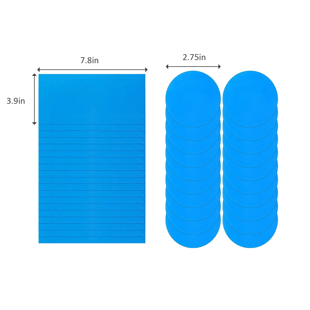 

30pcs Swimming Pools Patch Repair Kit for Pool Inflatable Toy Boat Adhesive Air Bed Beach Ball PVC Patches Tool