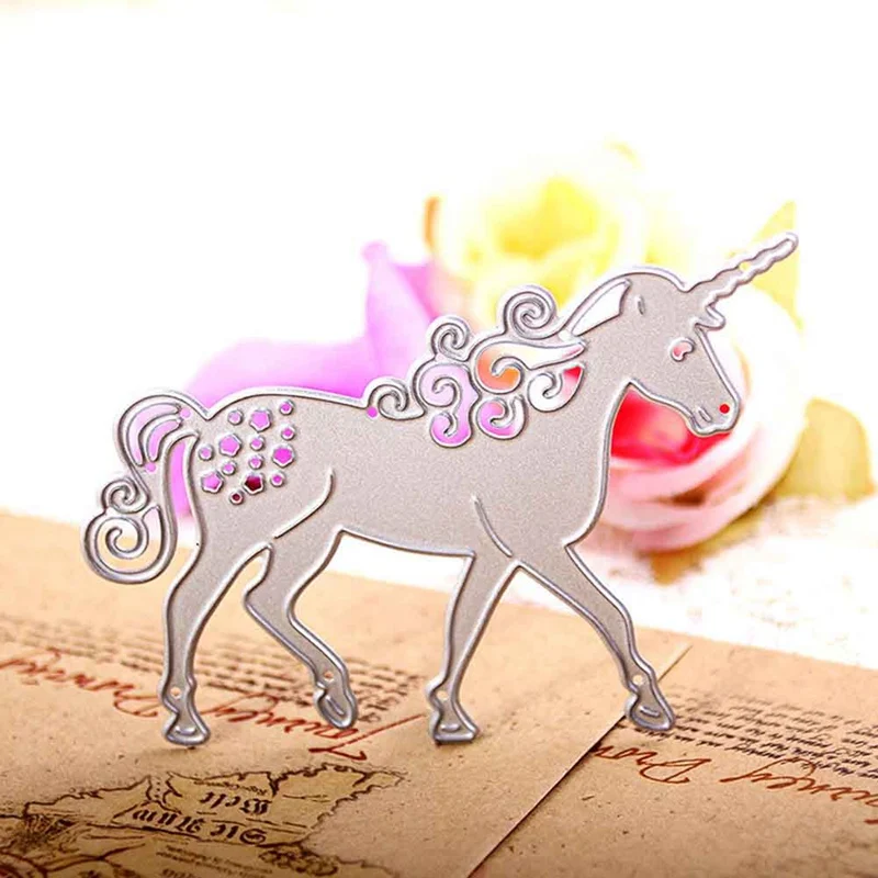 Форма для резки единорога самостоятельного скрапбукинга декоративных бумажных