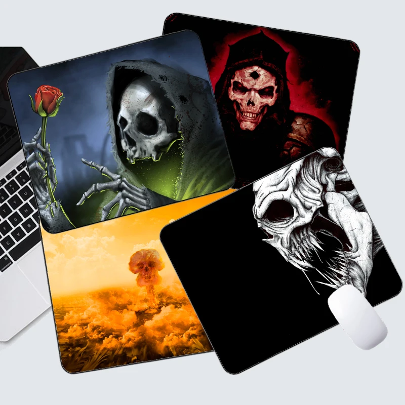 

Мягкий коврик для мыши с черепом, коврик для мыши, игровой Настольный коврик для геймеров, настольные коврики, коврик для мыши ноутбука, ковр...