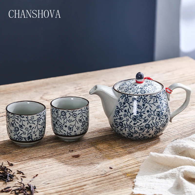 Традиционный китайский чайный сервиз CHANSHOVA с ситечком фарфоровый домашний декор
