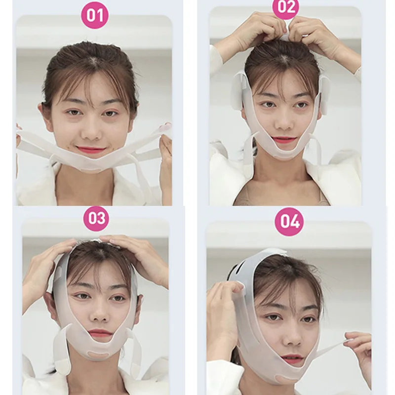 Пояс для подтяжки лица с V образным вырезом бандаж похудения подтягивающий