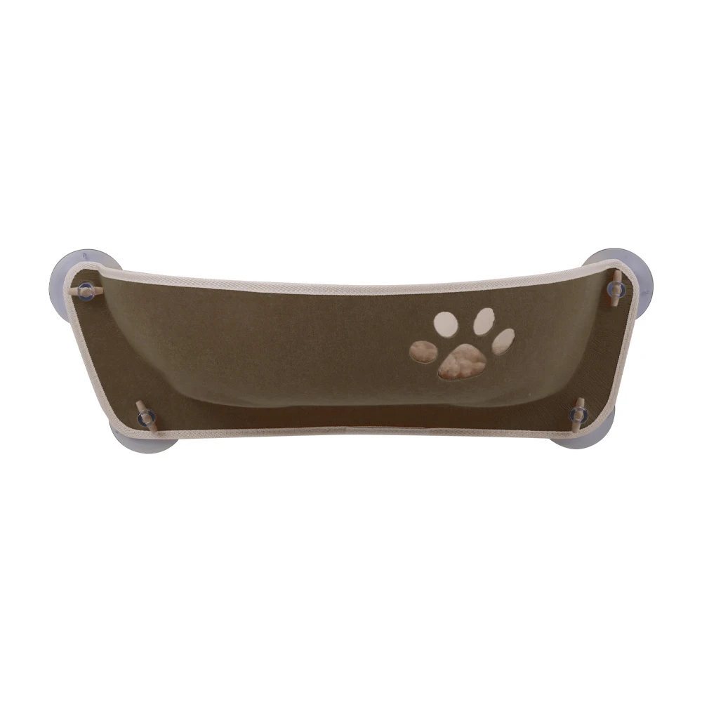 Khaki Кошачий гамак, оконный поддон, шезлонг, присоски для кошки, кровать, окно, окунь, крепление для поддона, дом для отдыха, мягкая удобная клетка для хорька - Цвет: Khaki