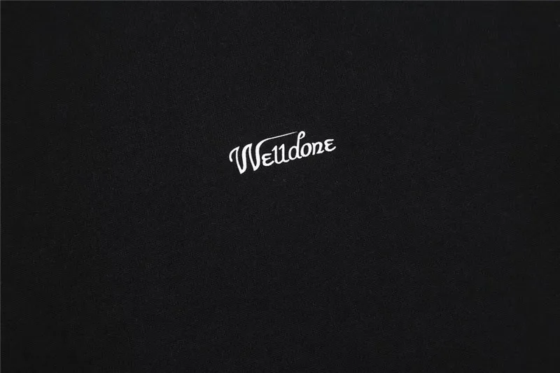 Футболка WELLDONE с цифровым принтом для мужчин и женщин стильная тенниска в уличном