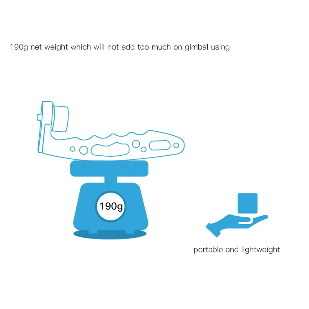 Шарнирный стабилизатор из алюминиевого сплава универсальная ручка держатель