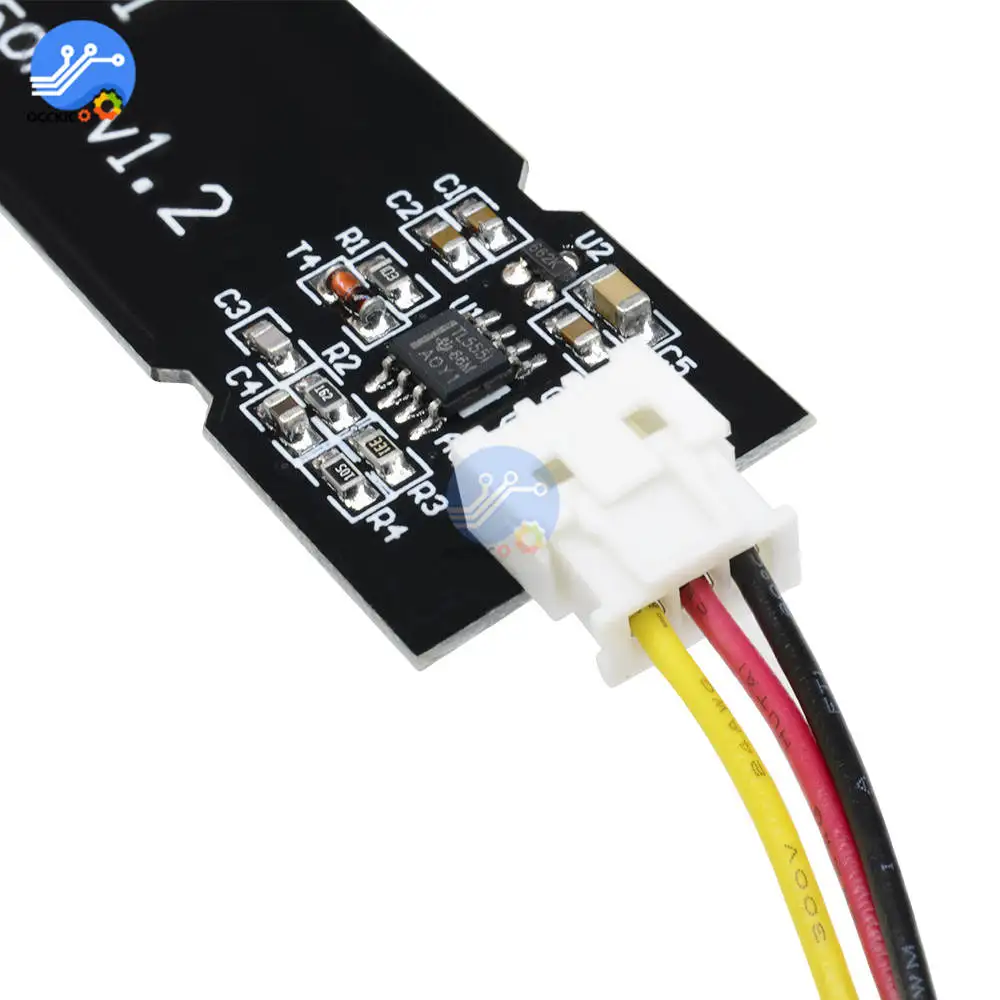 Аналоговый датчик влажности почвы V1.2 емкостный устойчивый к коррозии 3 5 В