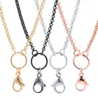 Женская цепочка из нержавеющей стали, шириной 2,5 мм, 10 шт.