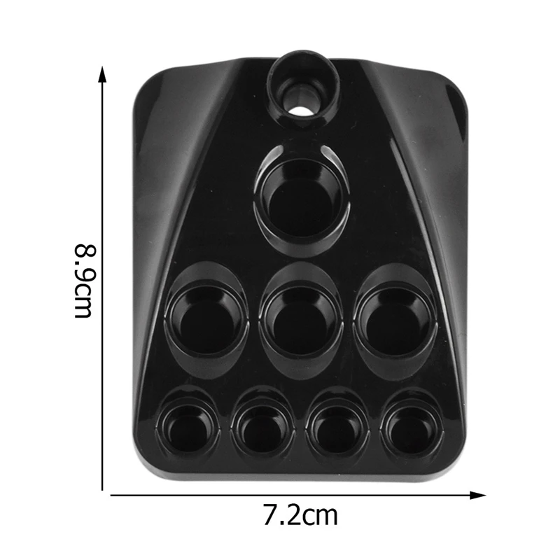 

1pcs Black Pigment Ink Cup Rack Plastic Tattoo Supplies Permanent Makeup Microblading Cap Stand Holder Organizer Accessories