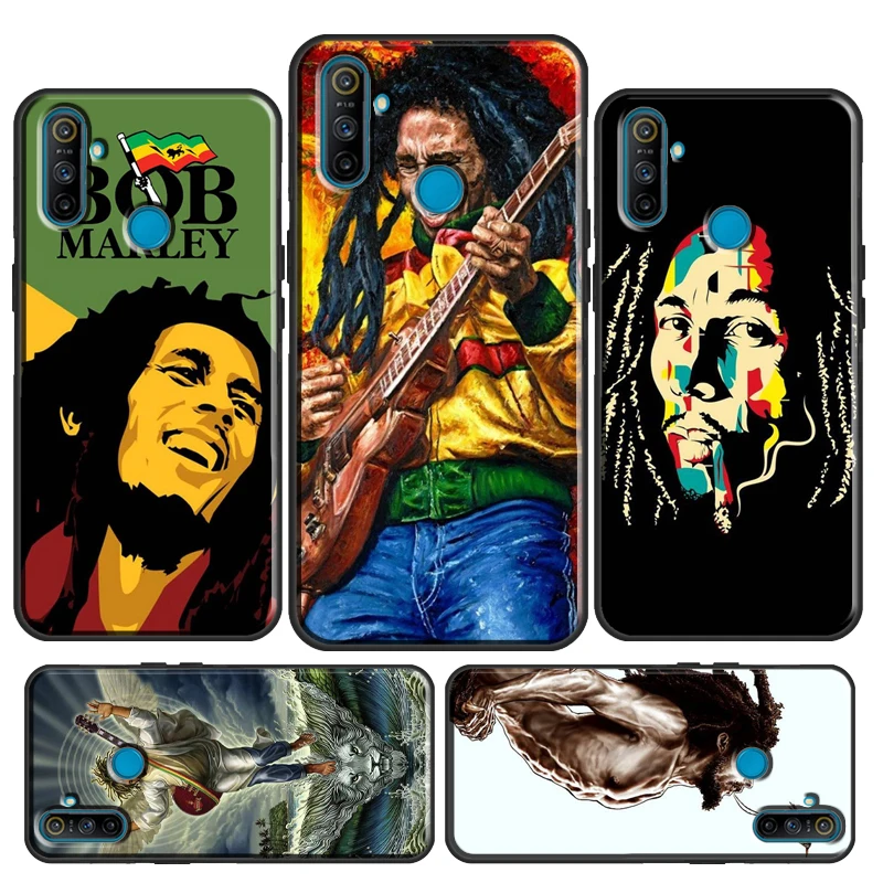 Bob Marleys Art для OnePlus 8 Pro 9 9R Nord 8T чехол телефона OPPO Realme GT Neo 6 7 Q3 C3 C21 | Мобильные телефоны