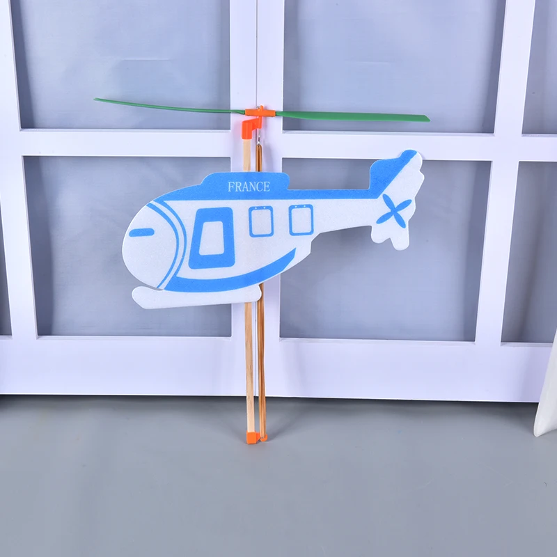 SZ Паровая модель Diy эластичный мощный вертолет развивающий Интеллектуальный