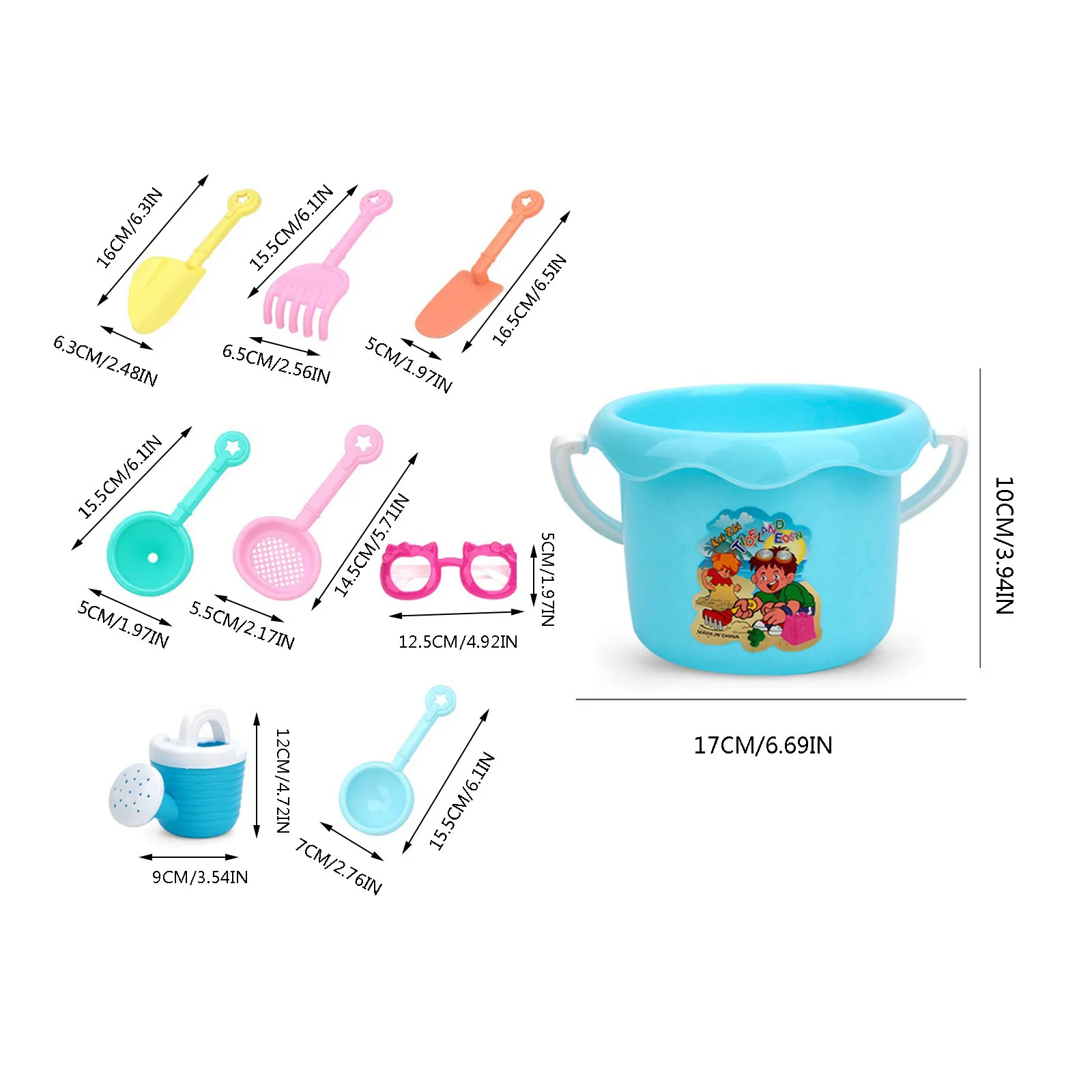 

Beach Children's Toy Castle Bucket Shovel Spade Tool Toy Outdoor Toys Sandbox Children's Beach Toys Games Water Toys Set