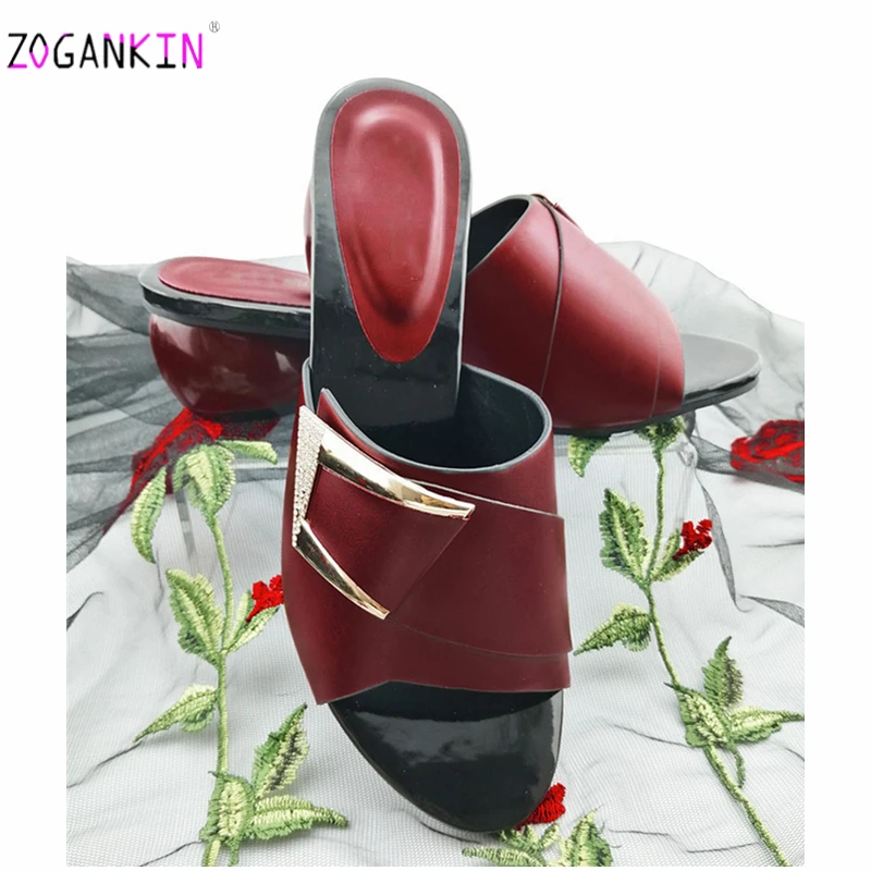 Latesst/Женская обувь в итальянском стиле нигерийском новинка 2019 года